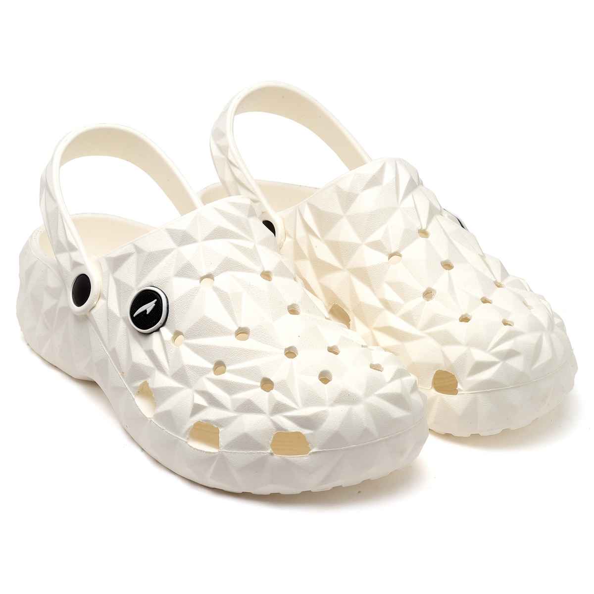 Asian Men s Agc-16 Off White Stylish Clogs | Size - 10
