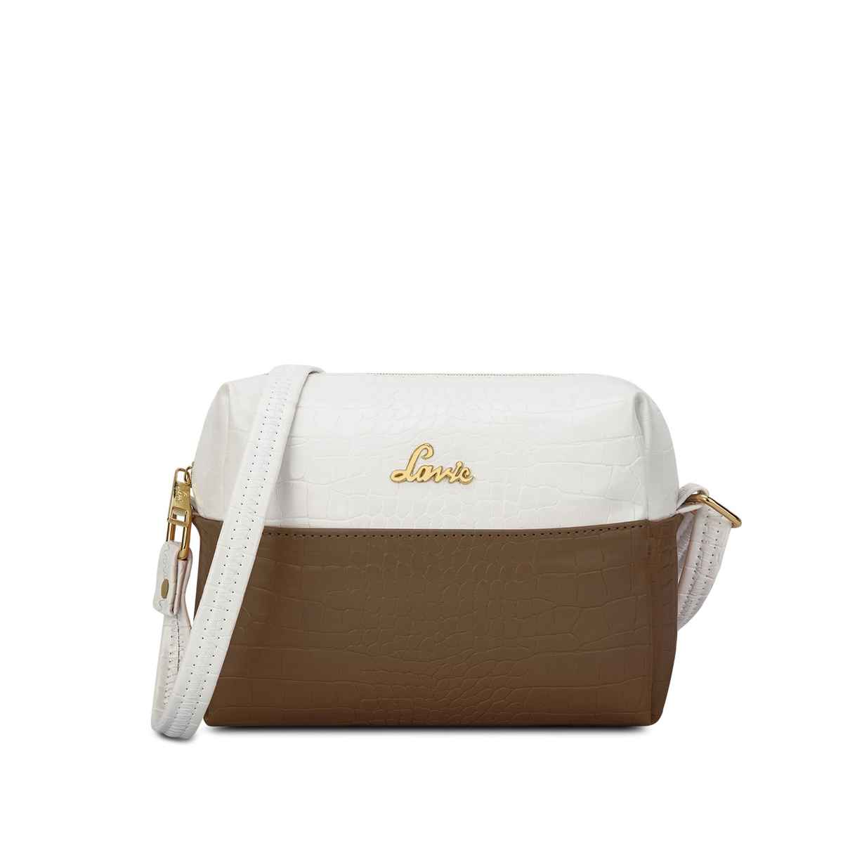 Lavie Women's Tina Cross Body Sling Bag | Ladies Purse Handbag | Tan