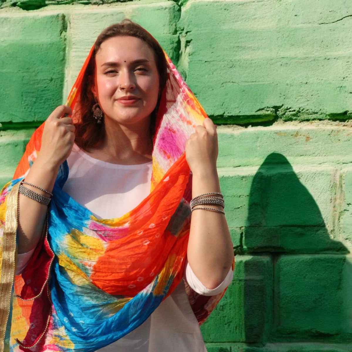 House of Festivals Colorful Dupatta