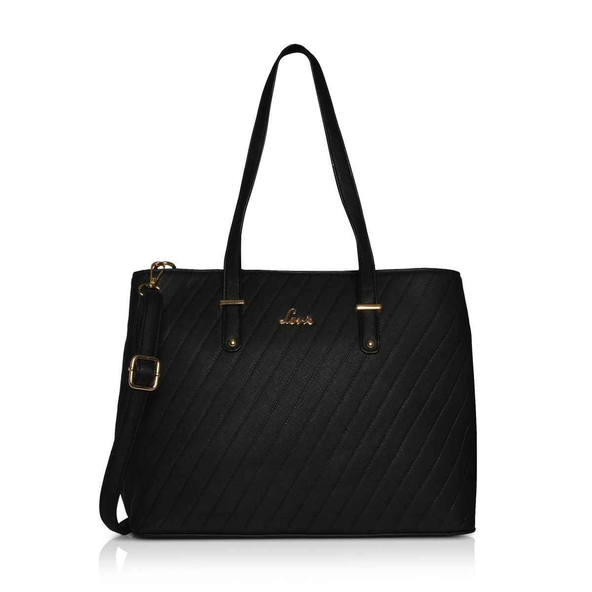 Lavie Women's Yalta Large Satchel Handbag | Satchel Bag | Ladies purse | Shoulder Bag | Black