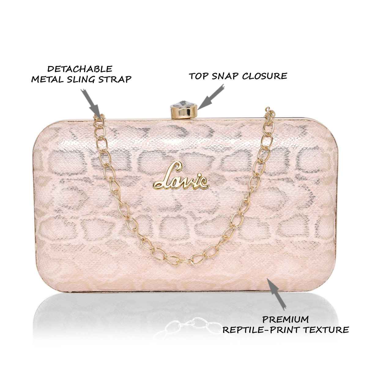 Lavie Women's Blink Framed Clutch | Ladies Purse
