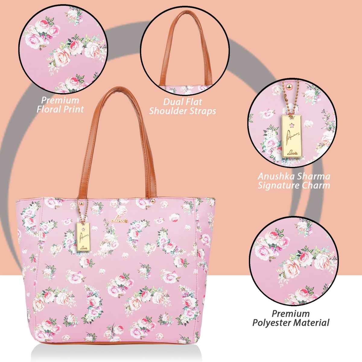 Lavie Women's Flanov Tote Bag | Lt Pink