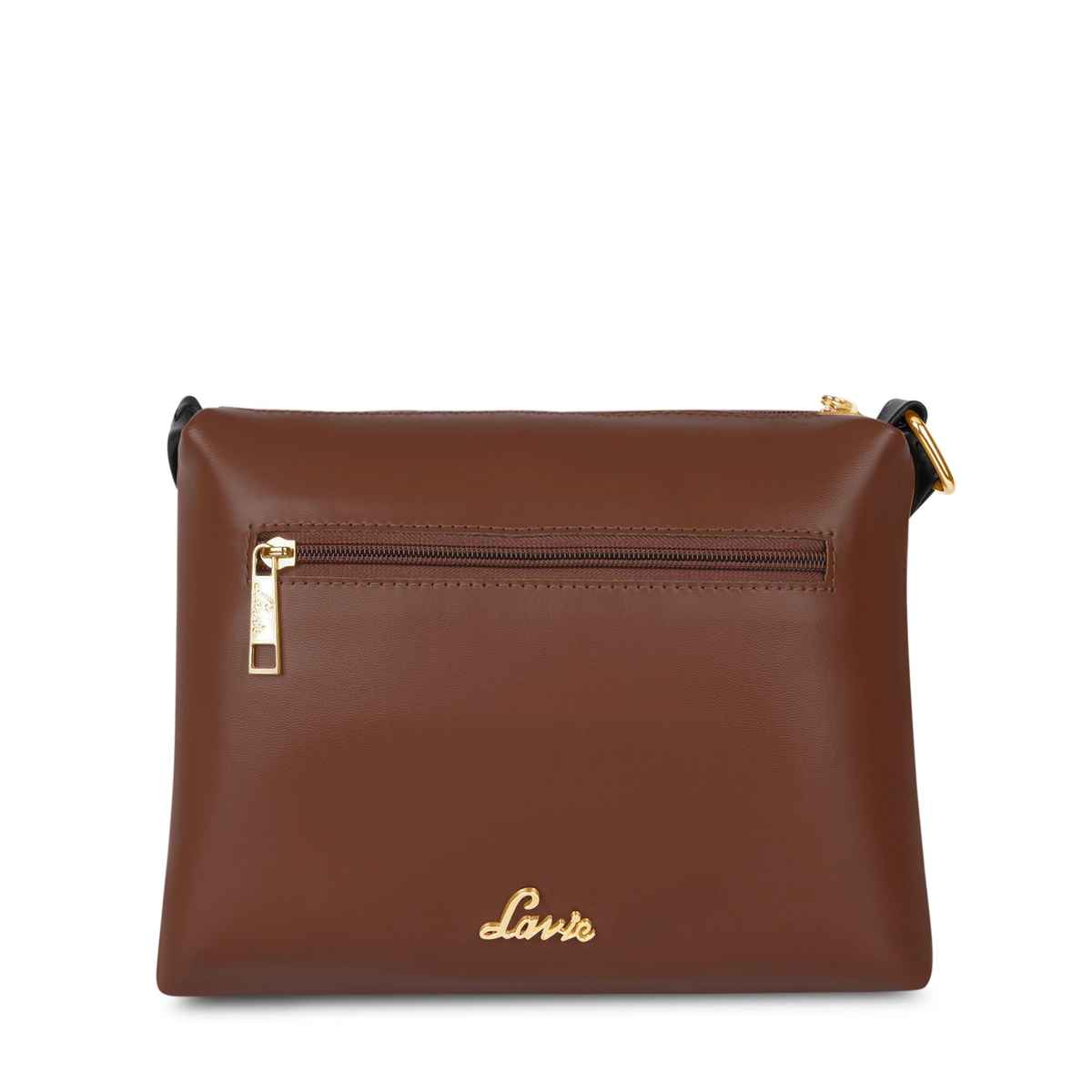 Lavie Women's Quilt Jill Top Zip Sling Bag | Tan