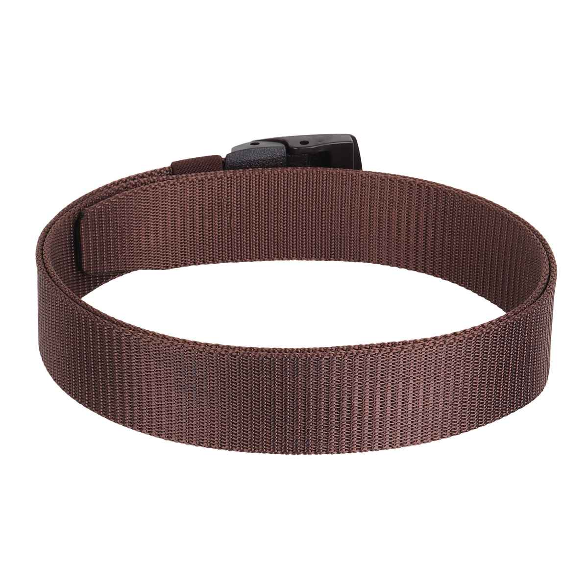 Zoro Men's Solid Woven Fabric Belt | Brown - Free Size