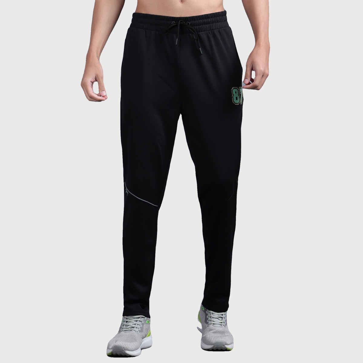 Shiv Naresh Men's Trackpant | SNBTMWC102M - Black | L