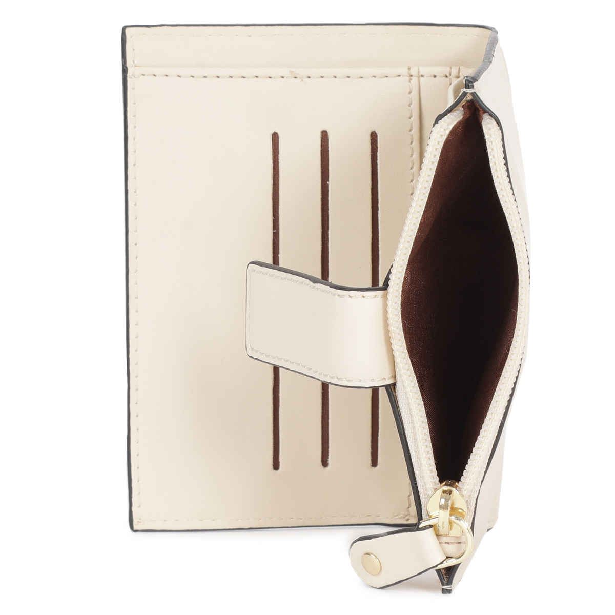 Fastrack Women's Two Fold Wallet | Beige