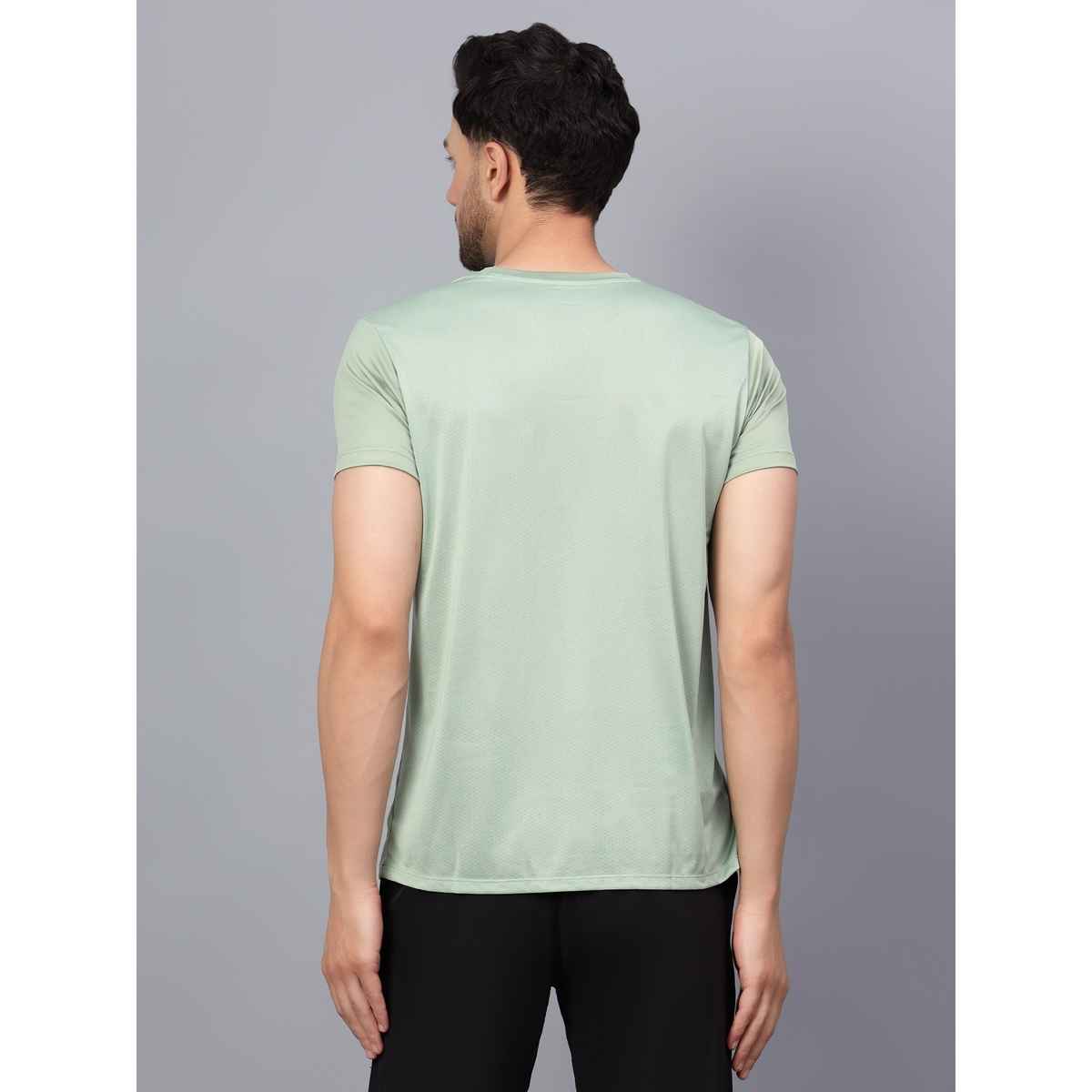 Shiv Naresh Men s T-Shirt Dusky Green | XL | SNCT01C