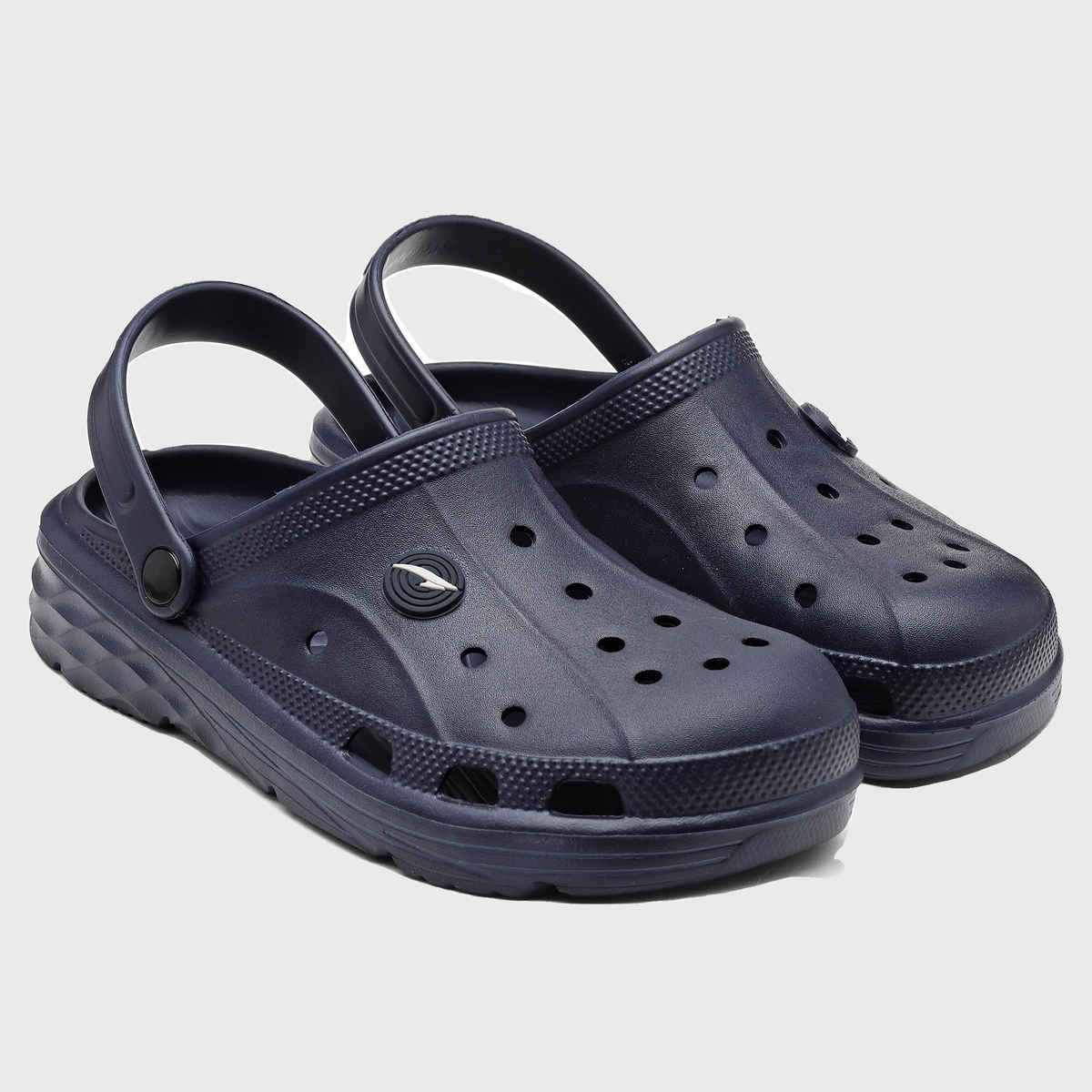 Asian Agc-14 Men Clogs Navy Blue (Size-7)