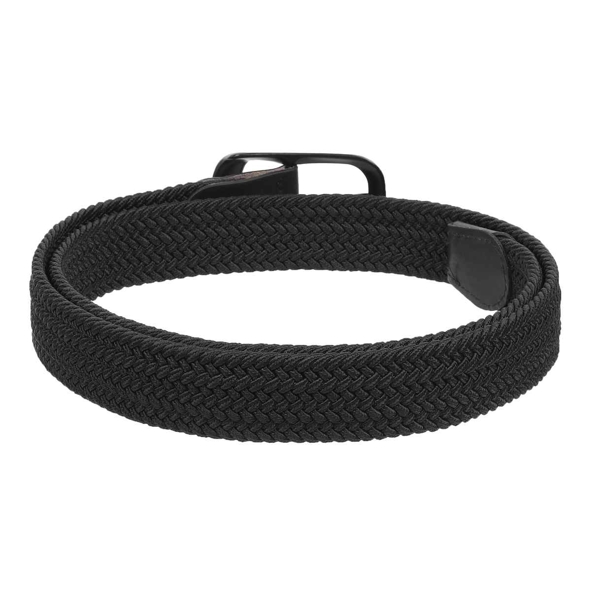 Zoro United Men's Solid Woven Fabric Belt | Black - Free Size