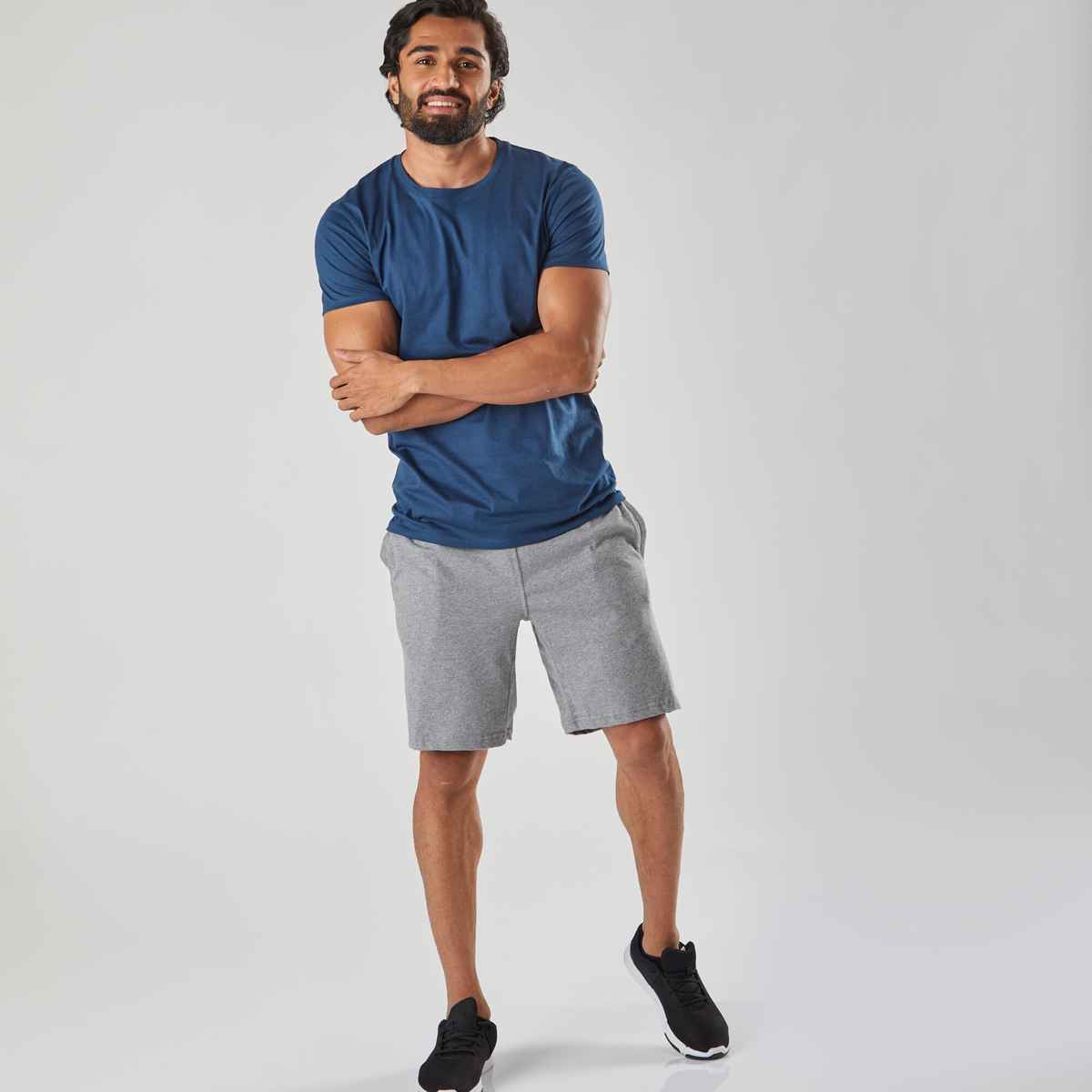 Decathlon | Domyos Men's Fitness T-shirt | Blue - XL