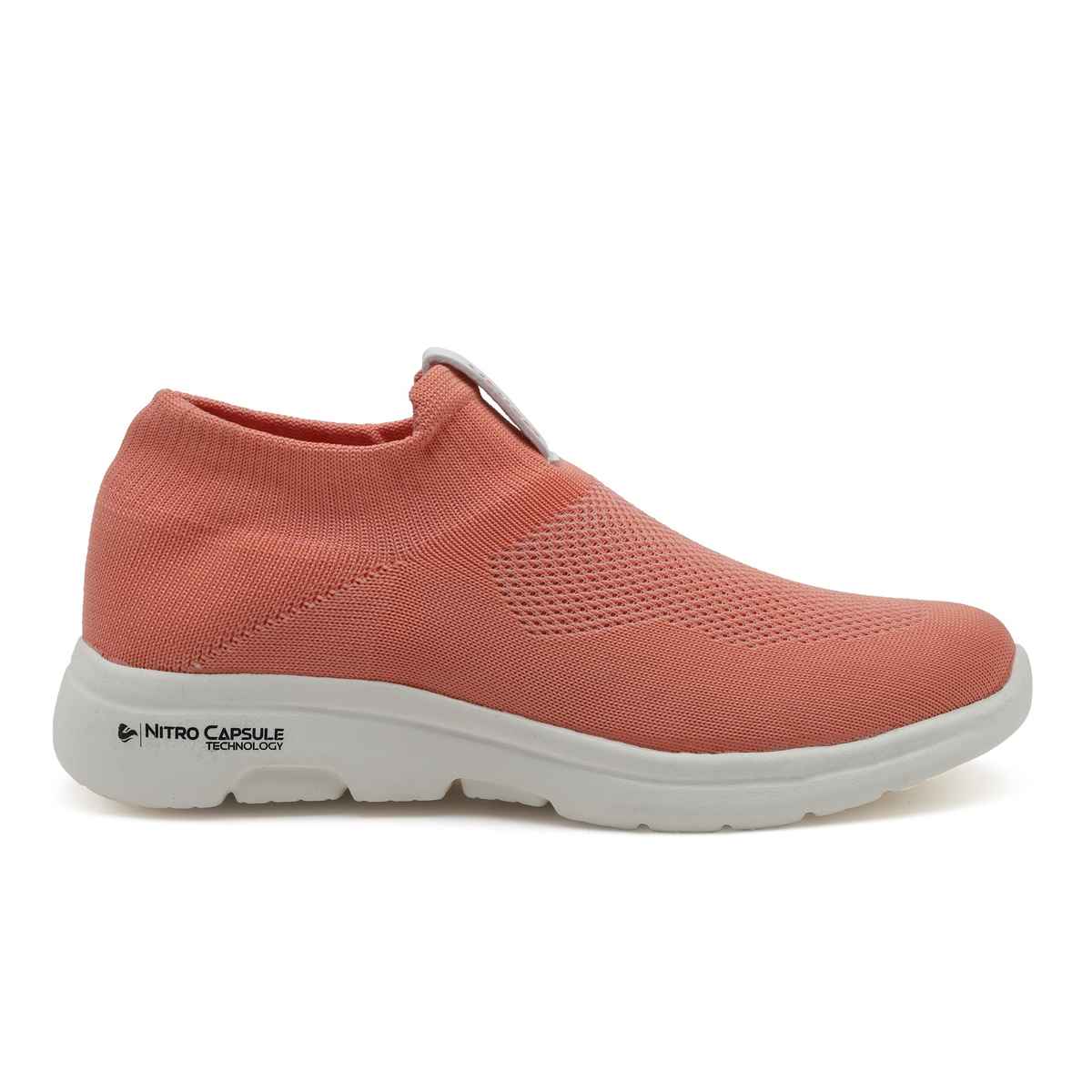 Asian Women s Sunshine Peach Laceless Shoes | UK-6
