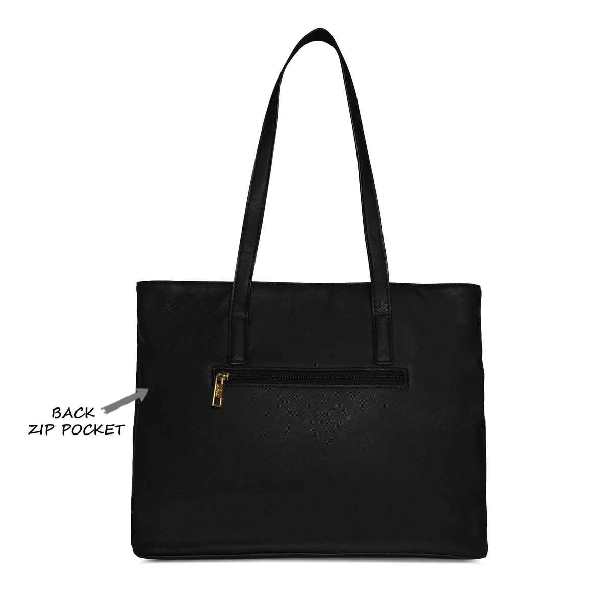 Lavie Women's Yalta Large Satchel Handbag | Satchel Bag | Ladies purse | Shoulder Bag | Black