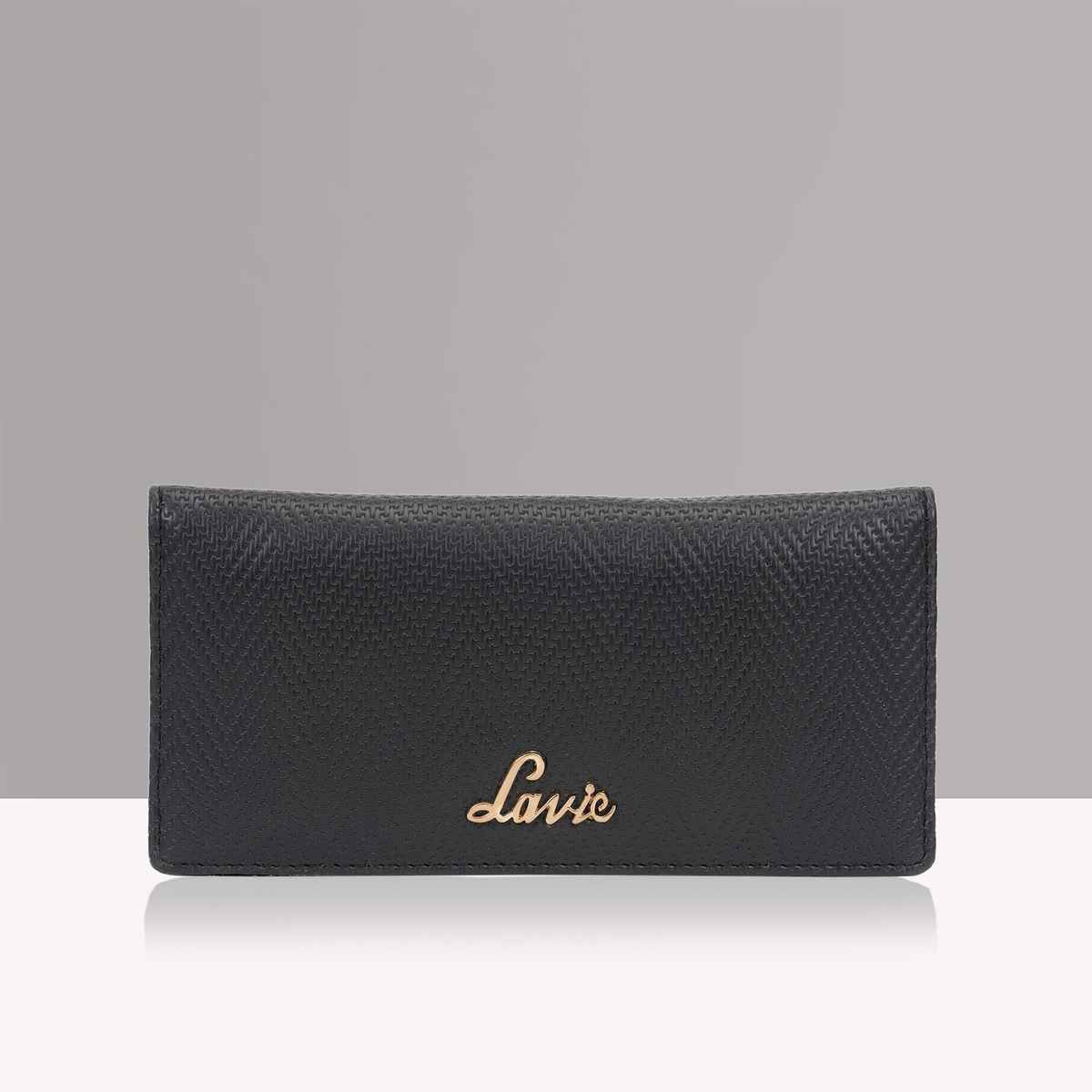 Lavie Women's Herring Safain Bifold Wallet | Black