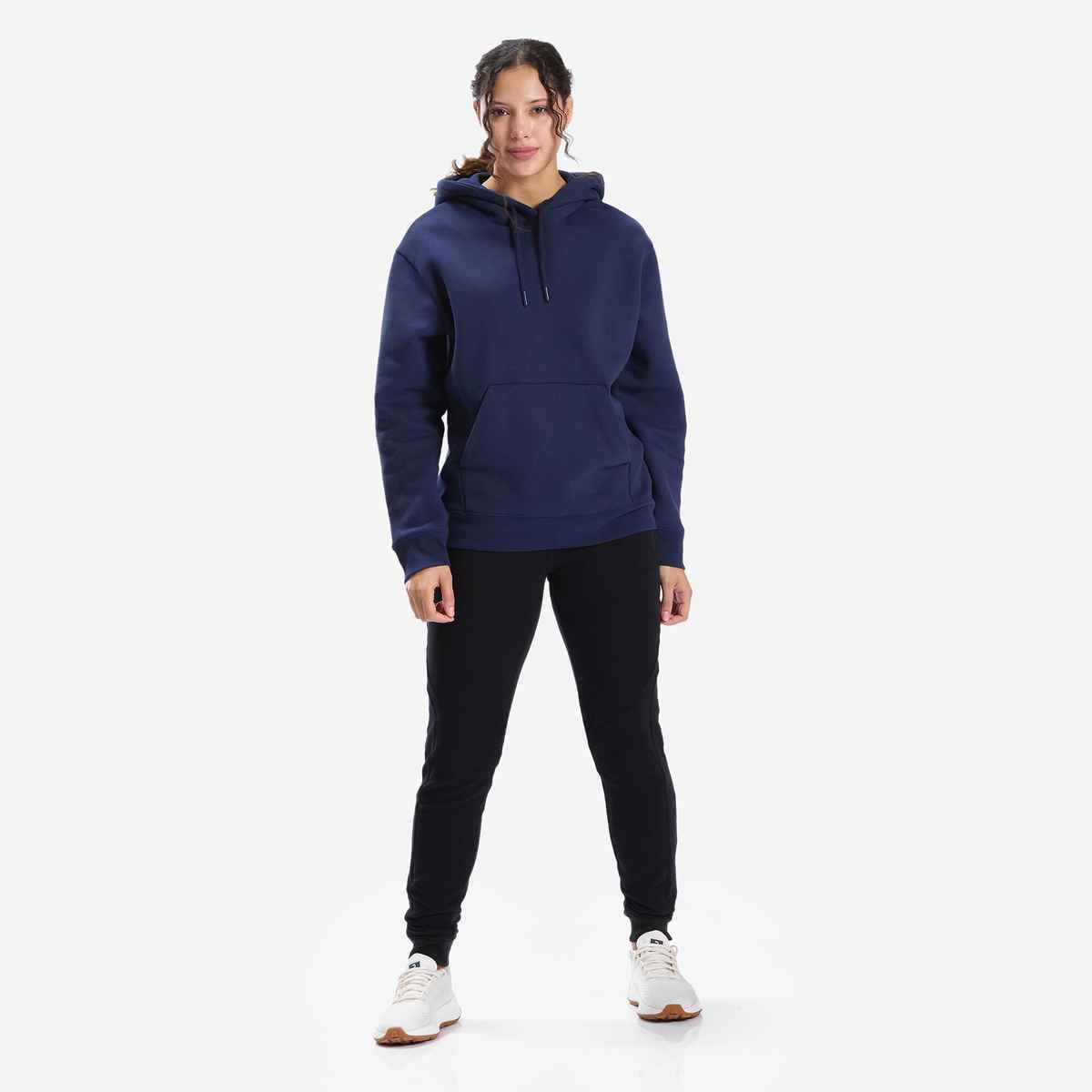Decathlon | Domyos WoMen's Warm Hooded Sweatshirt | Navy Blue - S