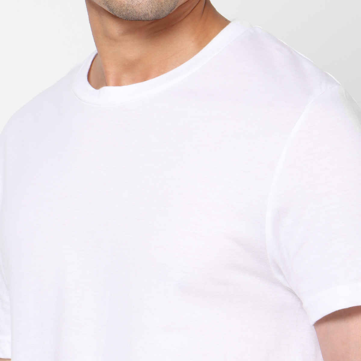 Decathlon Domyos Men's Regular Fit Tshirt | White - 2XL