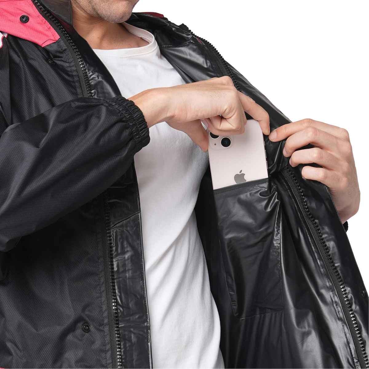 Citizen Reversible Series Raincoat With Pant Black - CR017-XL