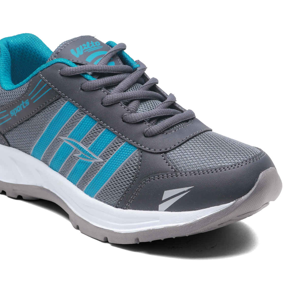 Asian Men's Lace up Sports Shoes | WONDER-21 | Grey | UK 6