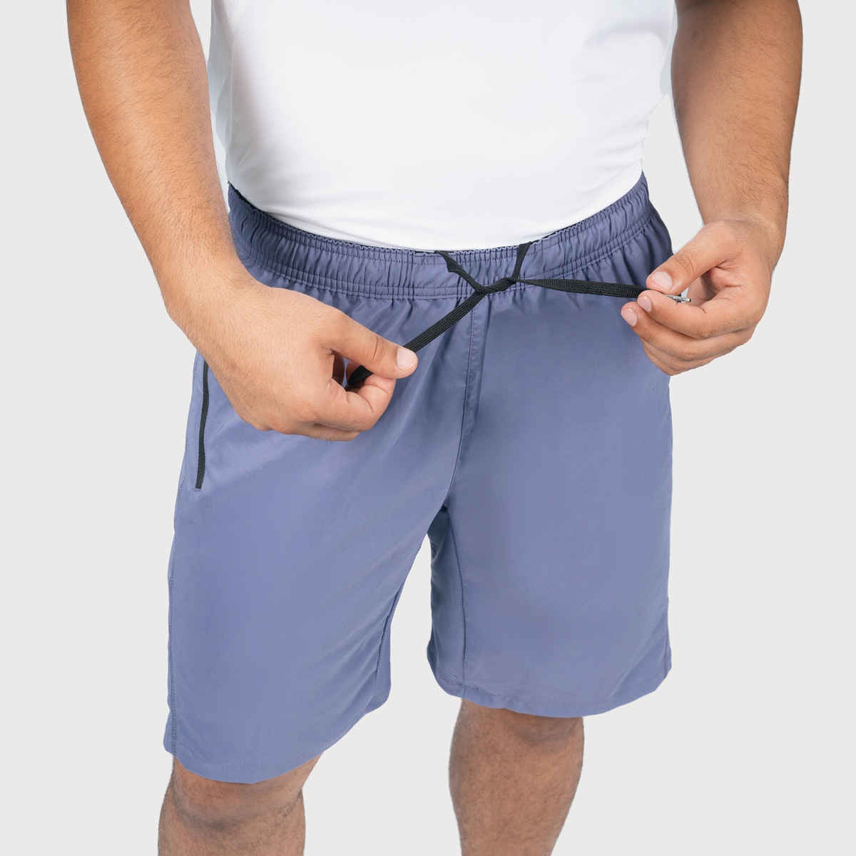 Decathlon | Domyos Men's Gym Shorts with Tights | Blue - XL