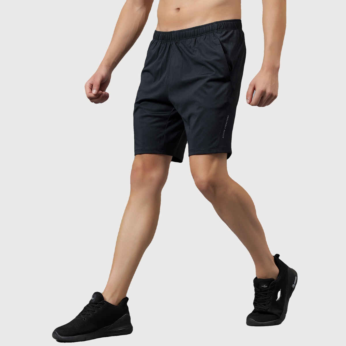 Dida Men's Sports Shorts | Regular Comfortable Stretchable Dry-Fit | Navy - M