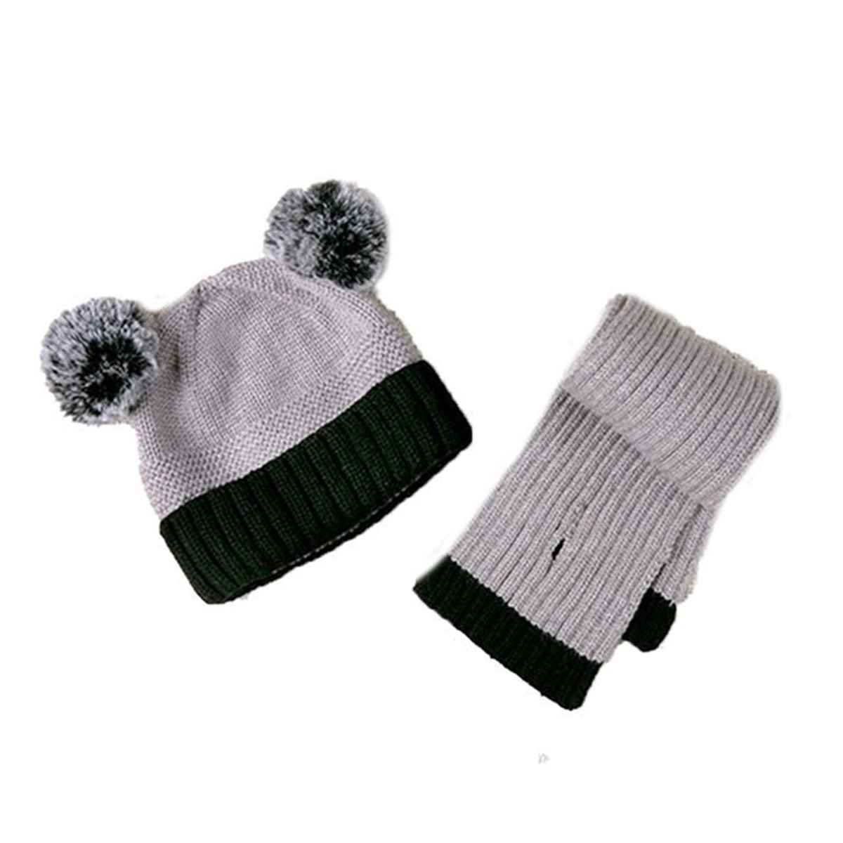 Fabseasons Unisex Solid Acrylic Beanie | Grey | 6 months - 3 years