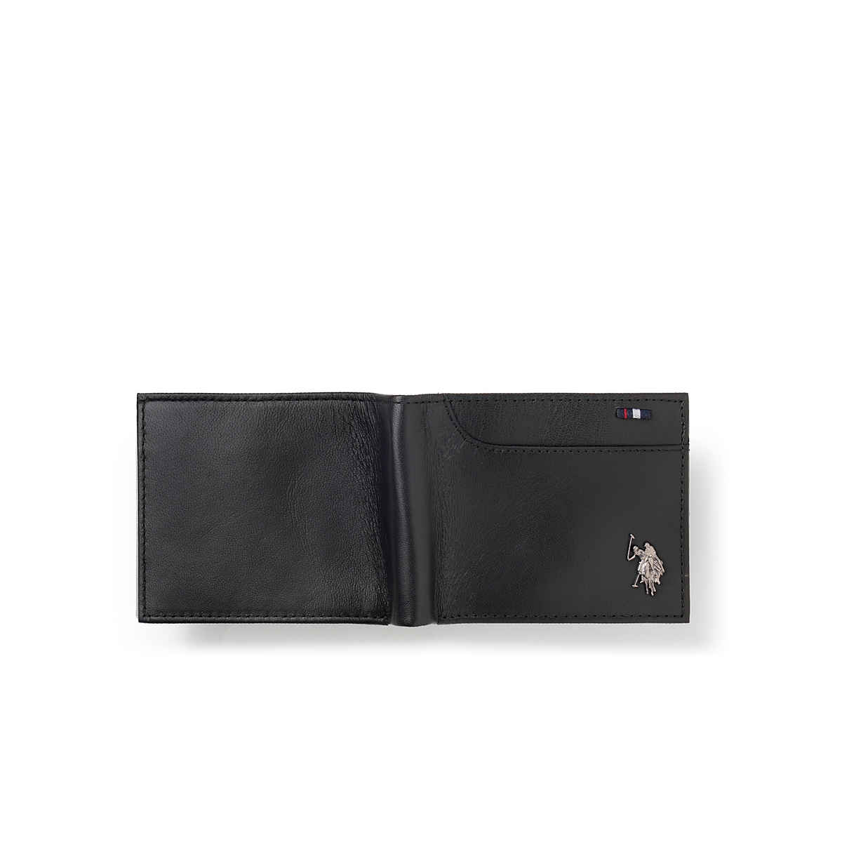 U.S. Polo Assn. | Men Leather Two Fold/Bifold Wallet | Men's | Black