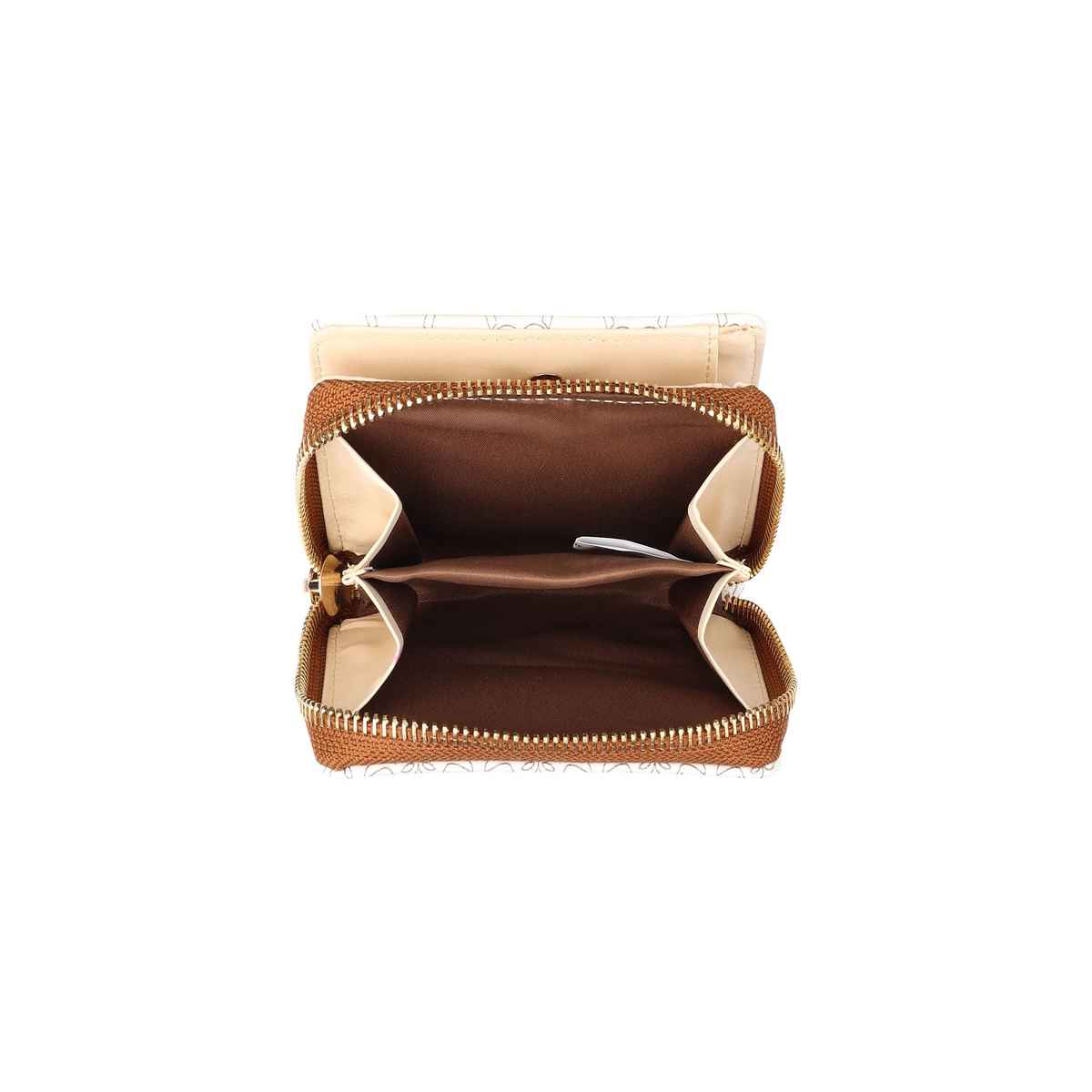 Lavie Women's Mono flap small Wallet | White