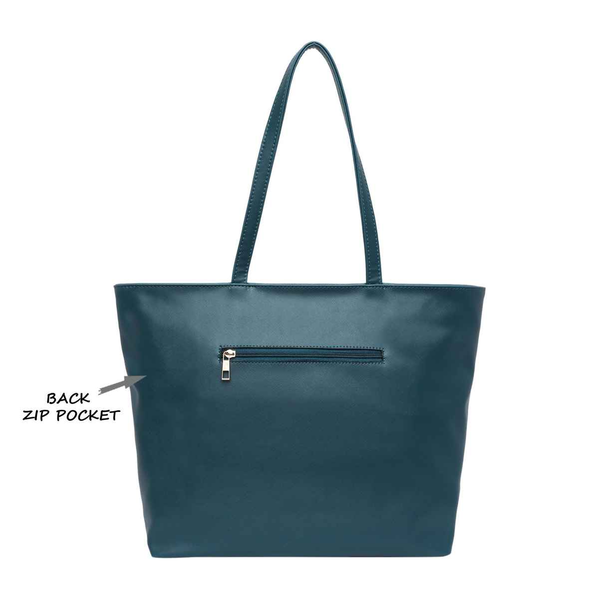 Lavie Women's Croc Nov Tote Handbag | Tote Bag For Work | Ladies purse | Shoulder Bag | Green