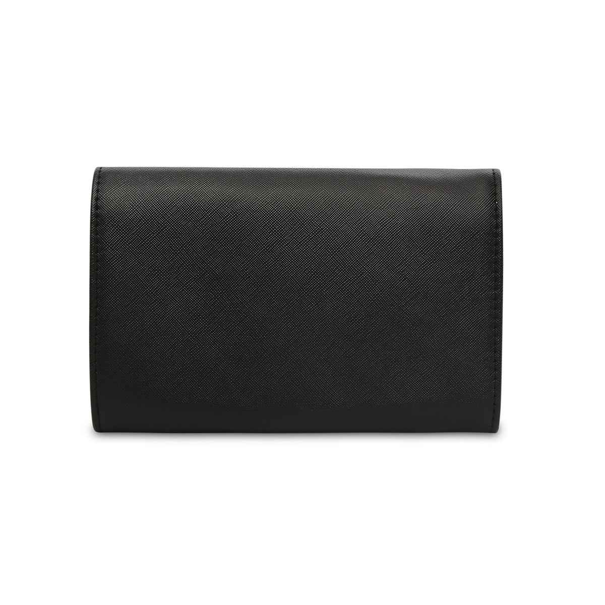 Lavie Women's Ava Foldover Clutch | Ladies Purse | Black