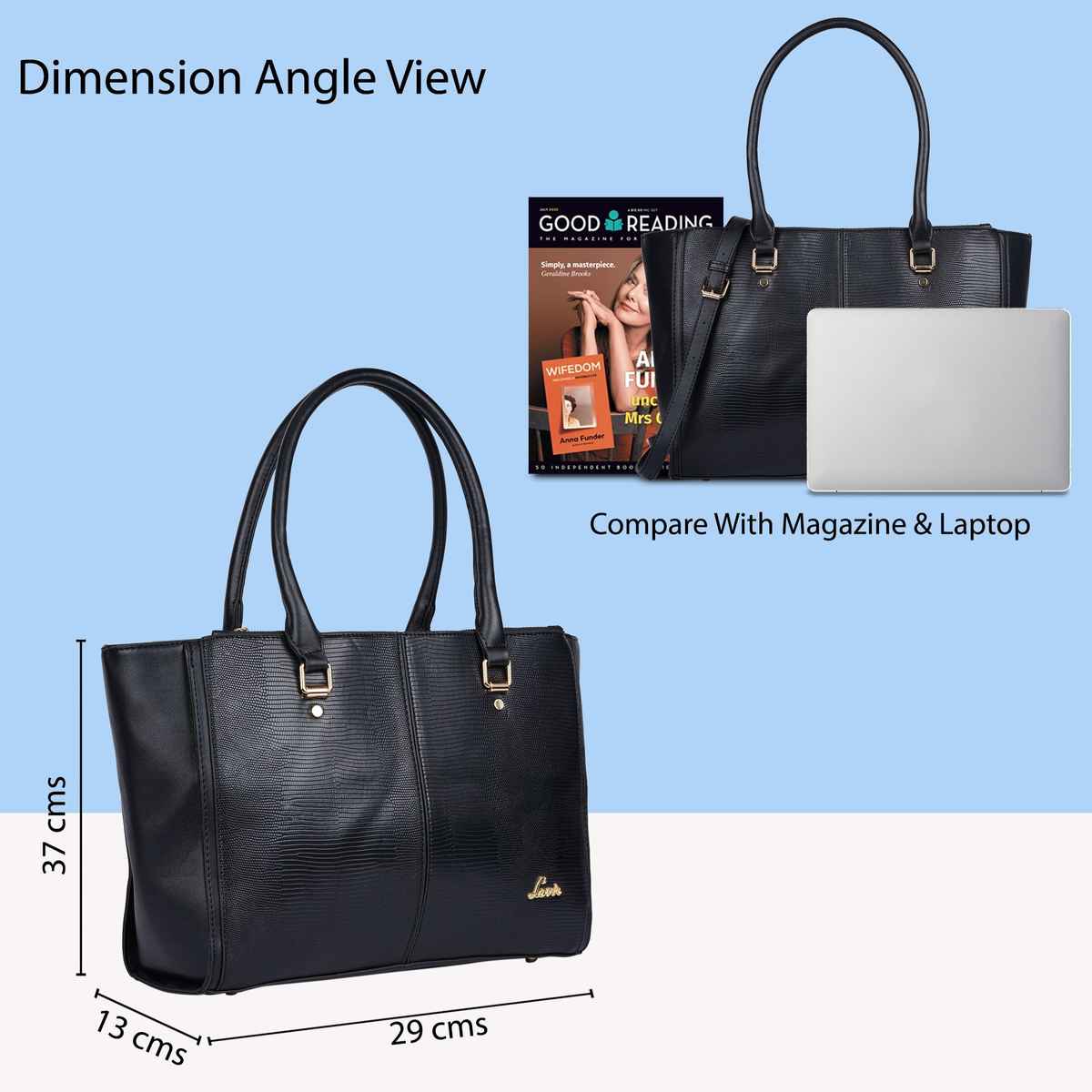 Lavie Women's Liz Jenny 3C Tote | Black