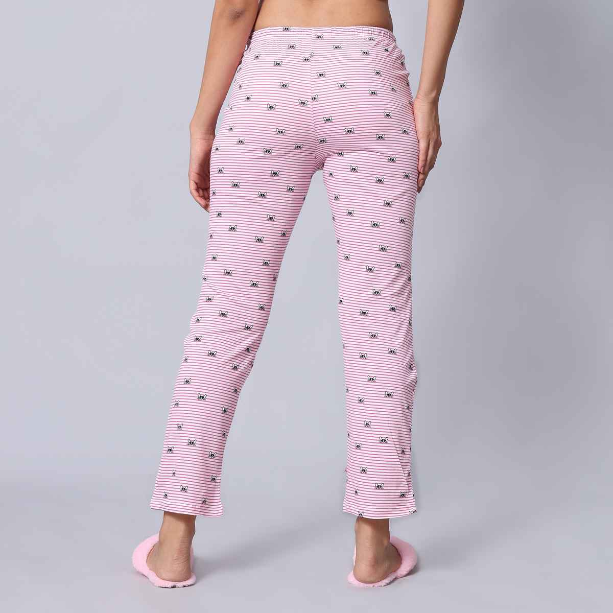 Evolove Women's Pajama Pink NPJKN1091PK-L