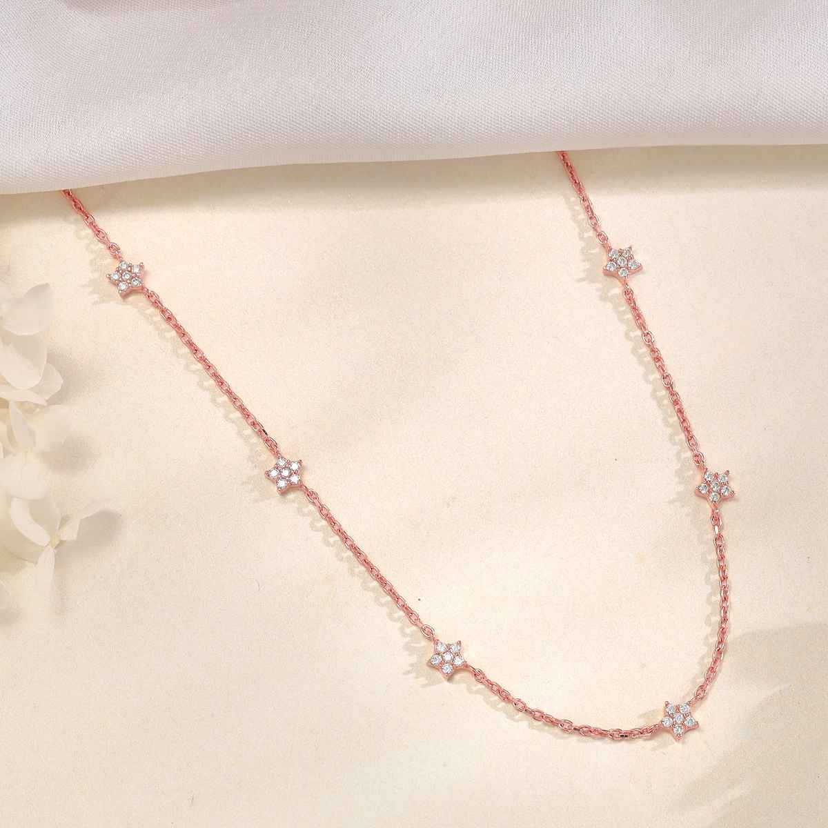 Giva Rose Gold Star Constellation Necklace | PD0452