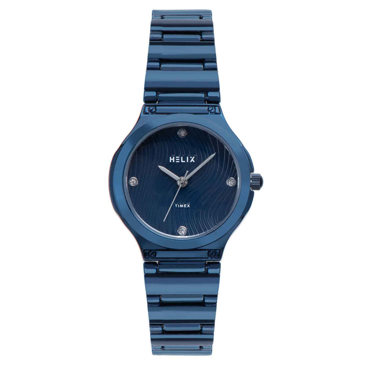HELIX By Timex Round Dial Analog Women Watch | TW066HL02T | Blue
