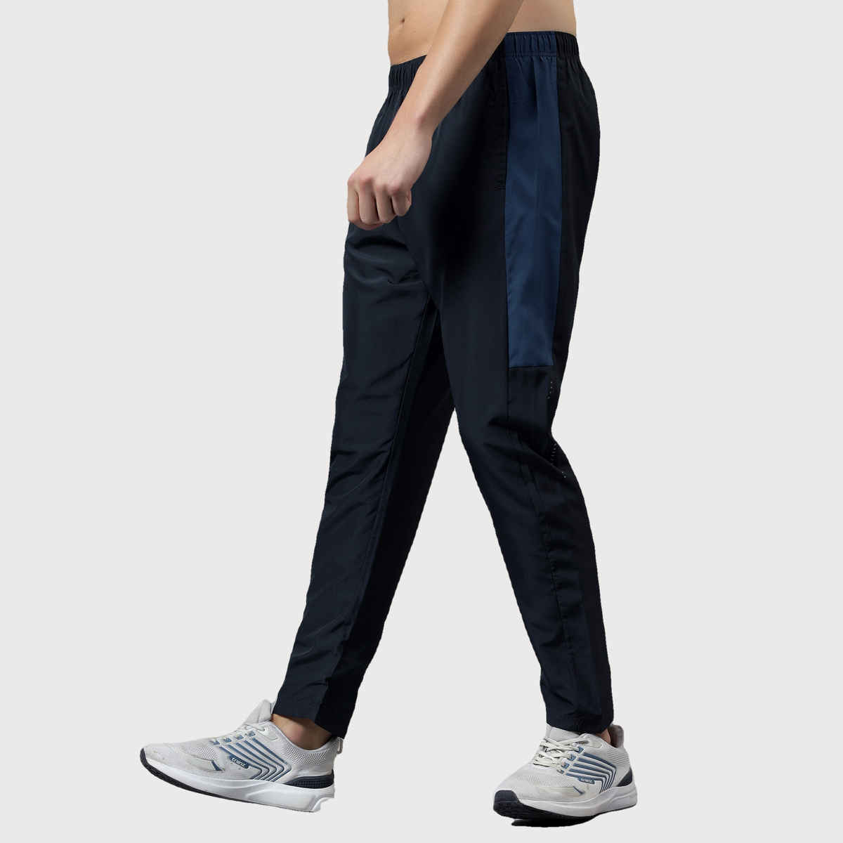 Dida Men's Track Pant Activewear Zipper Pocket Regular Fit | Navy - L