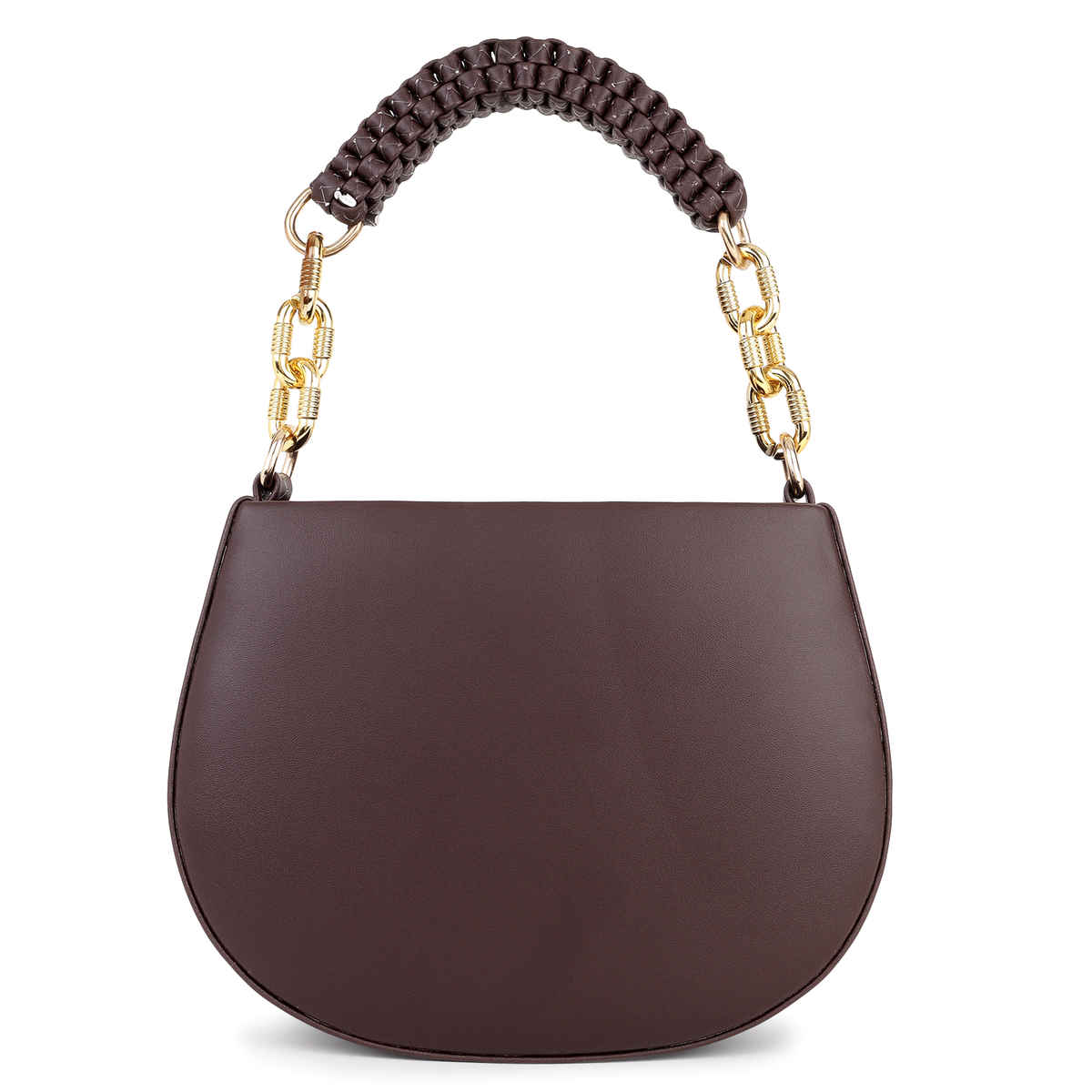 Legal Bribe Women's Knitted Handle Sling Bag | LB1967 | Brown