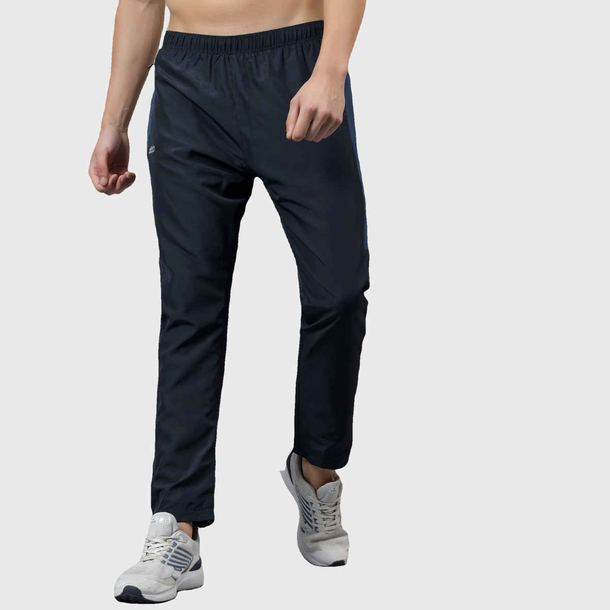 Dida Men's Track Pant Activewear Quick Dry Regular Fit | Navy - L