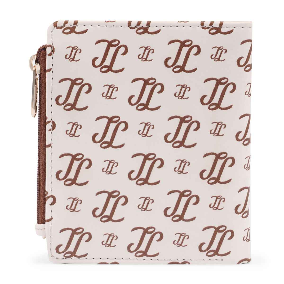 Lavie Women's Chic Monogram LL Print Small Bifold Wallet | Off White