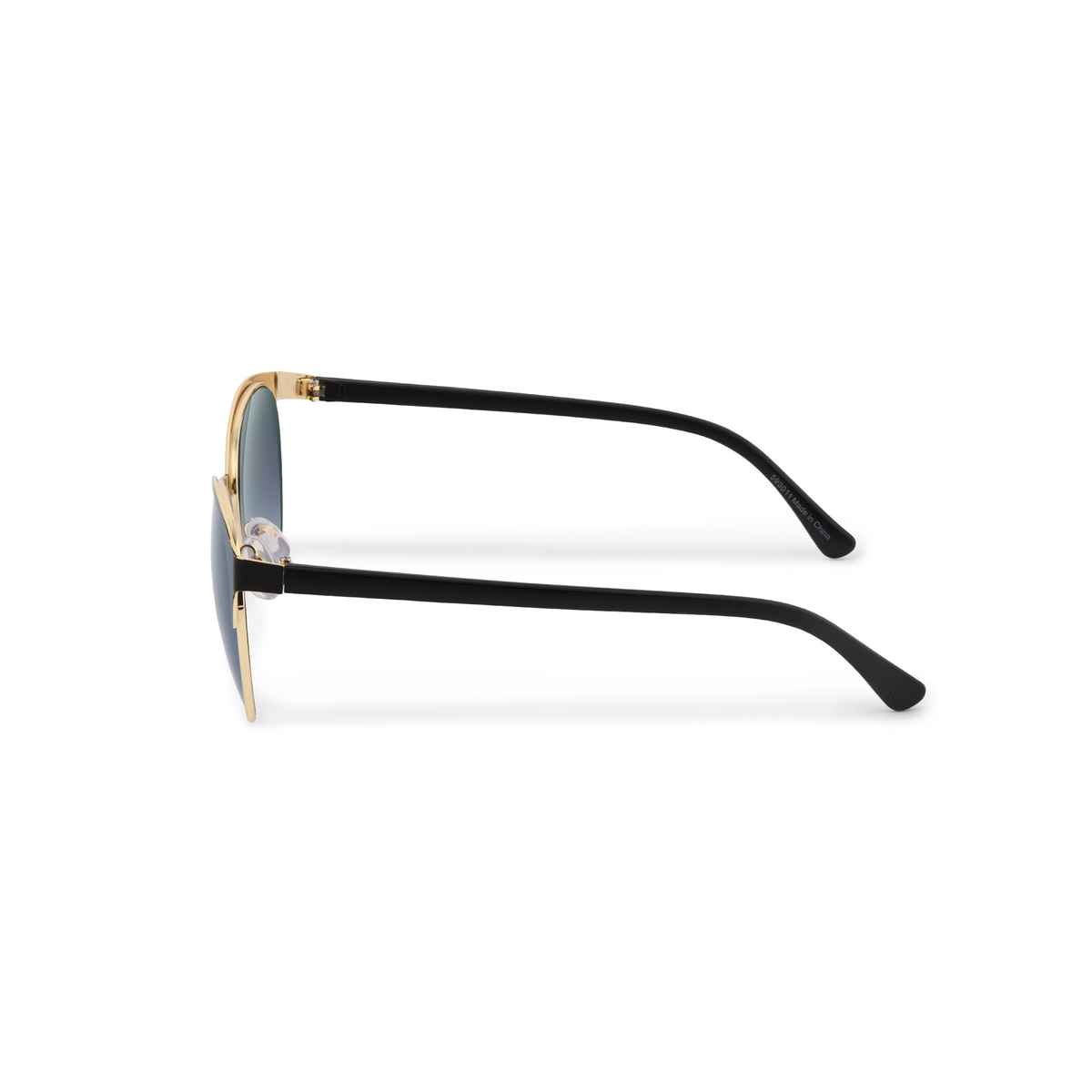 Accessorize London Women's Matte Metal Detail Sunglasses