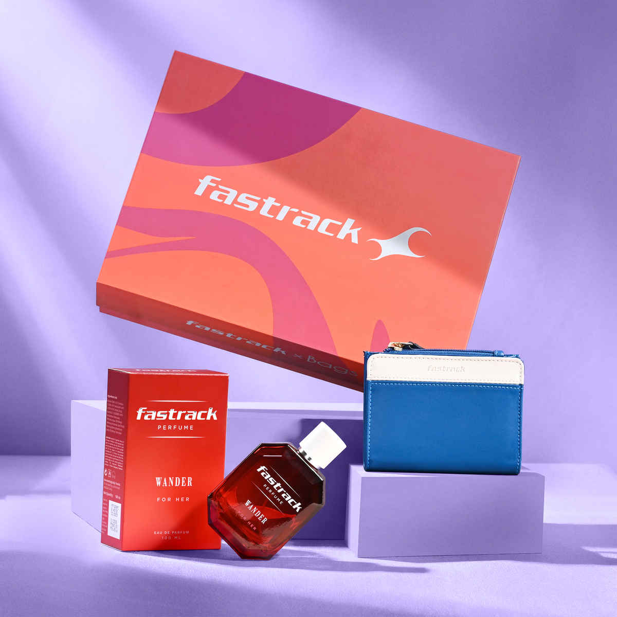 Fastrack Bags Gift Box | Wallet & Perfume Gifting