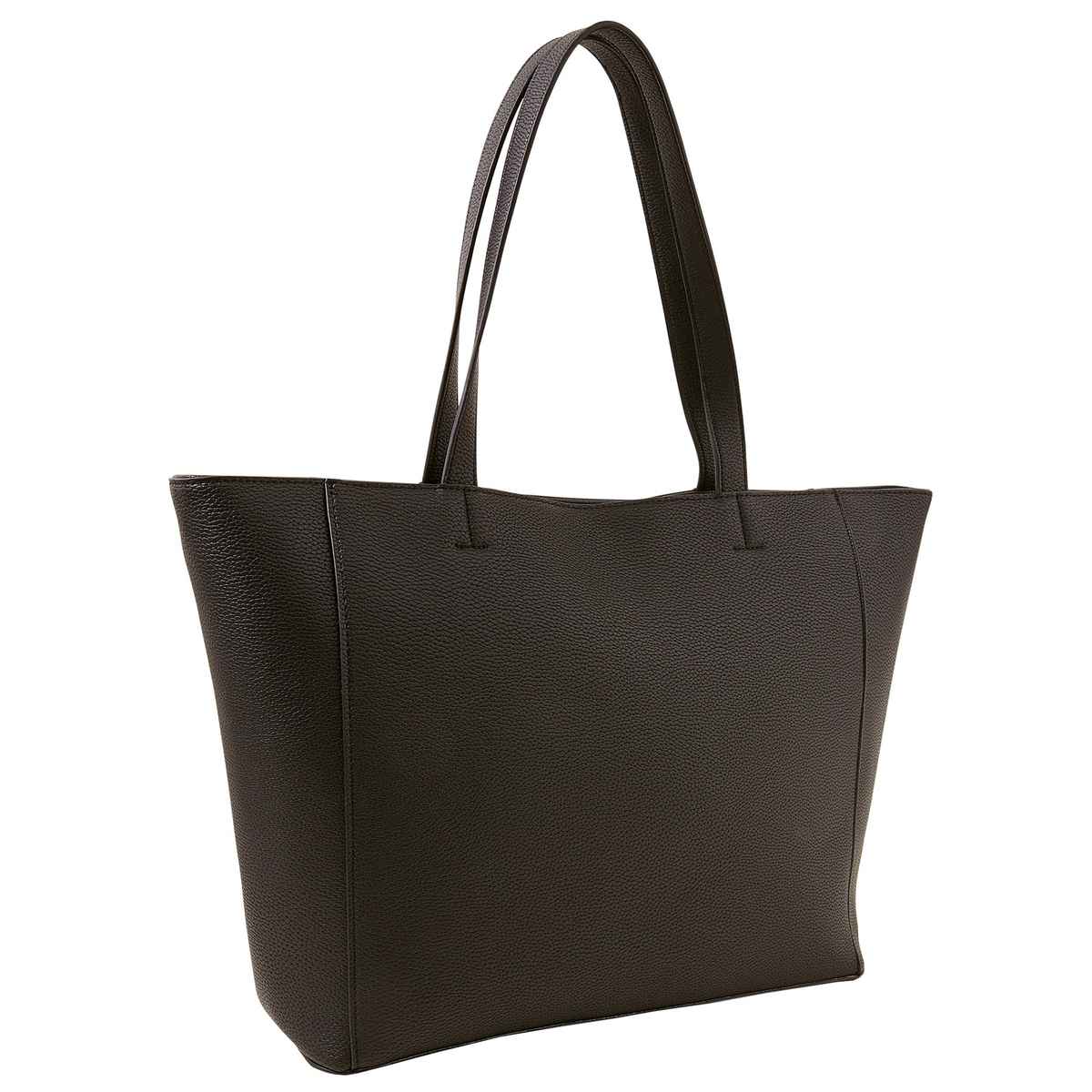 Accessorize London Women's Front Pocket Tote Bag | Black