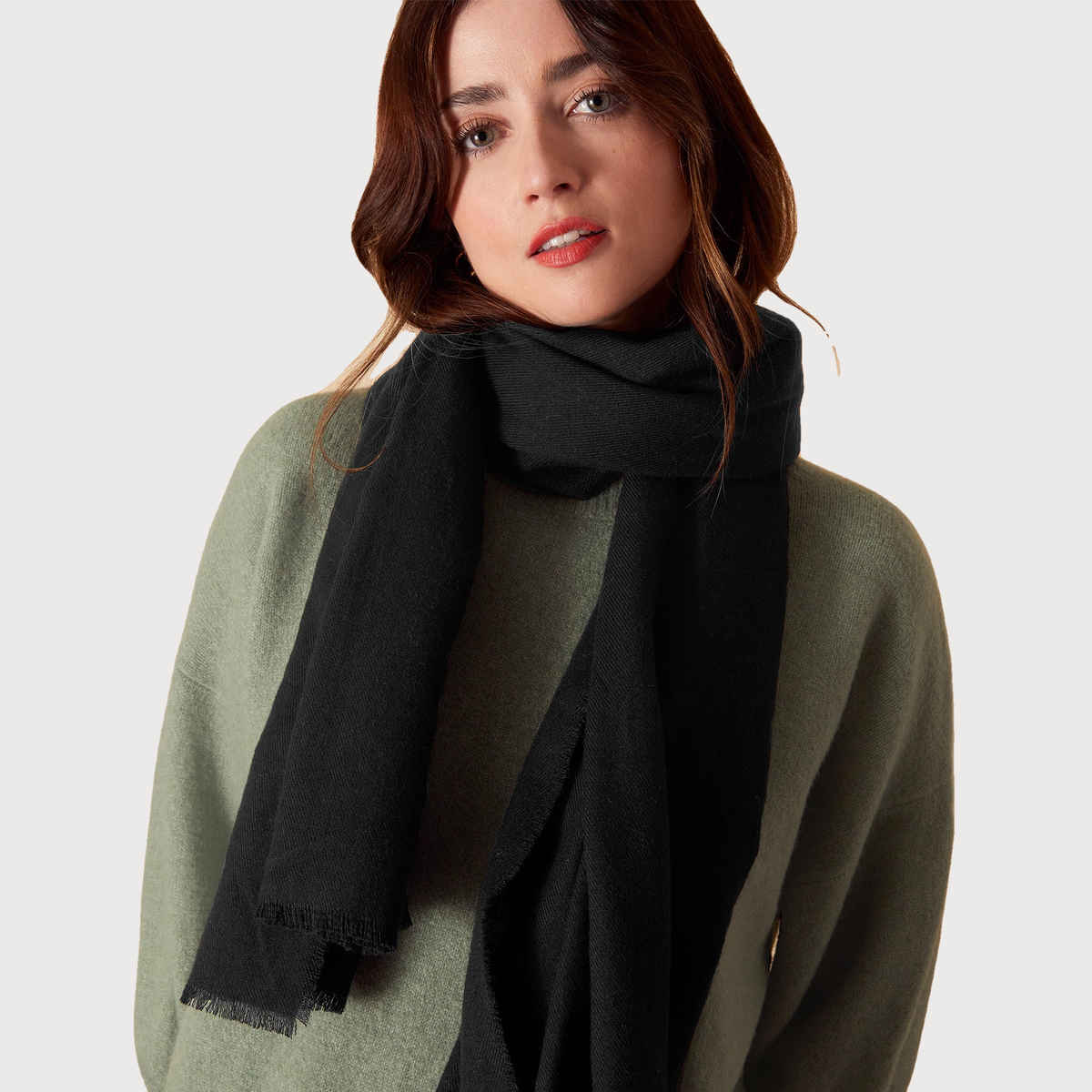 Accessorize London Women's Take Me Everywhere Scarf - Black