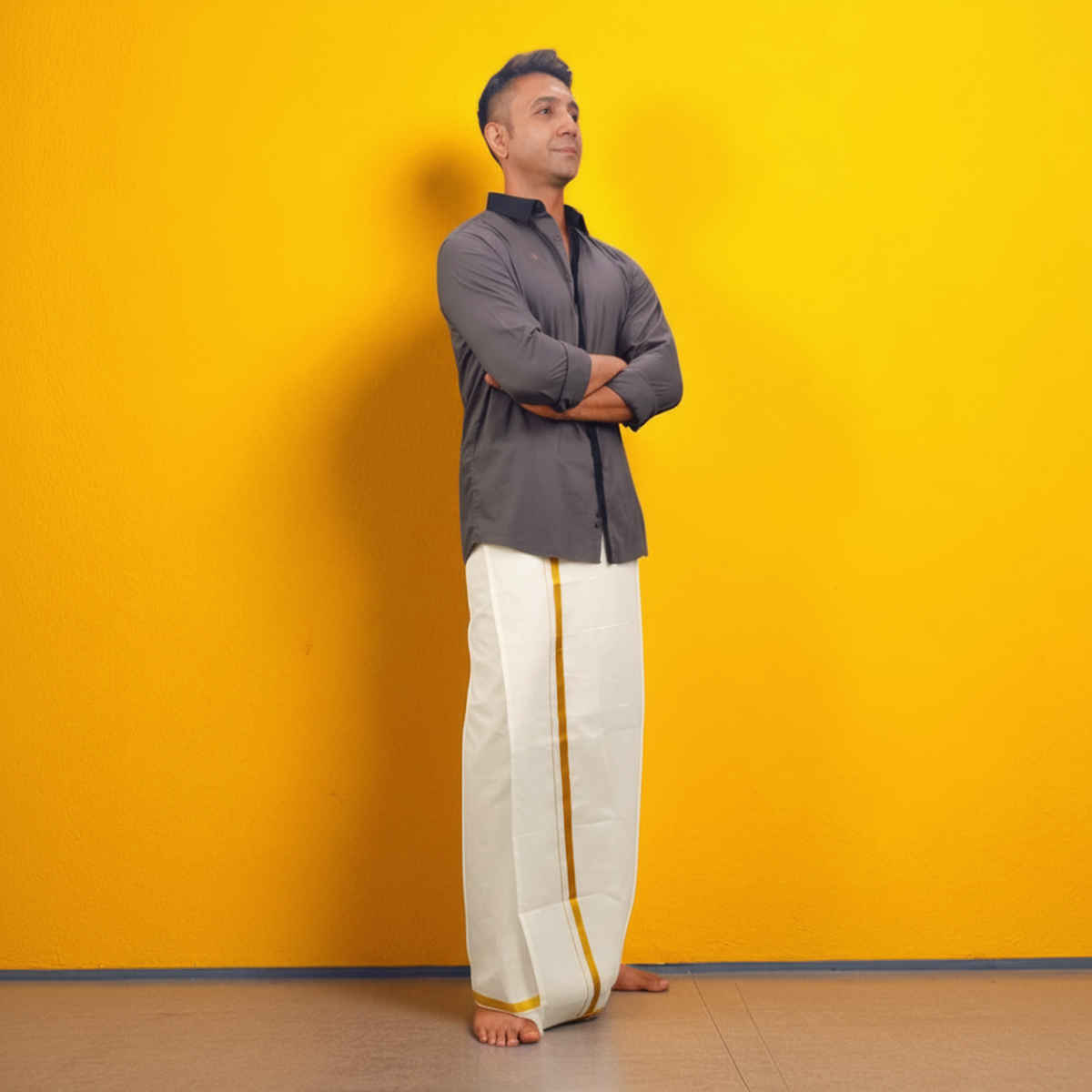 House Of Festivals Velcro Dhoti-Mundu-Veshti