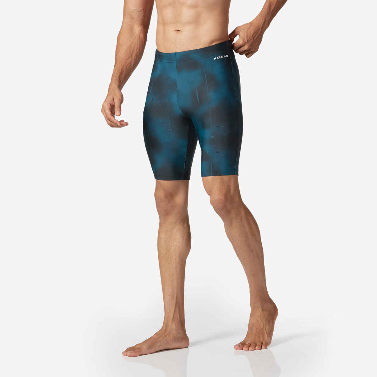 Decathlon Nabaiji Men's Swimming Jammers | Black | M