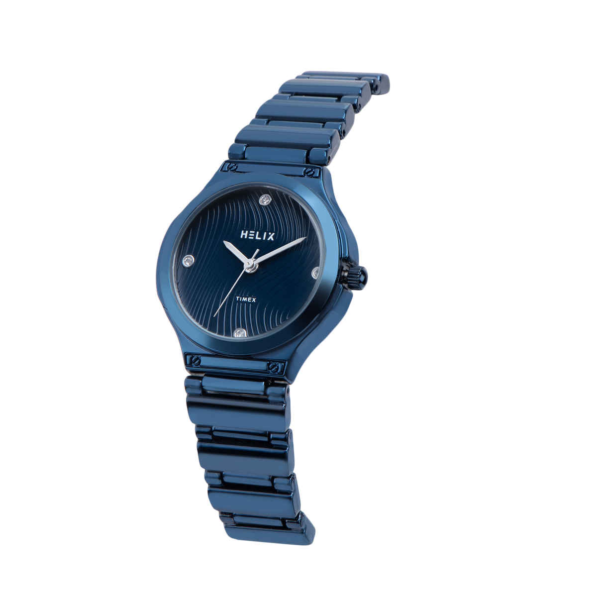 HELIX By Timex Round Dial Analog Women Watch | TW066HL02T | Blue