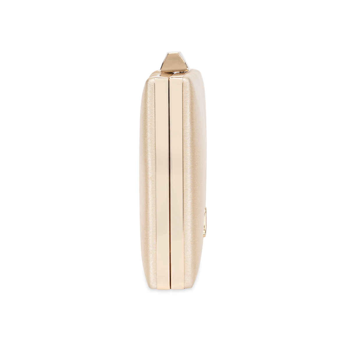 Lavie Women's Vertical Cheer Frame Clutch | Ladies Purse | Small | Gold Metallic