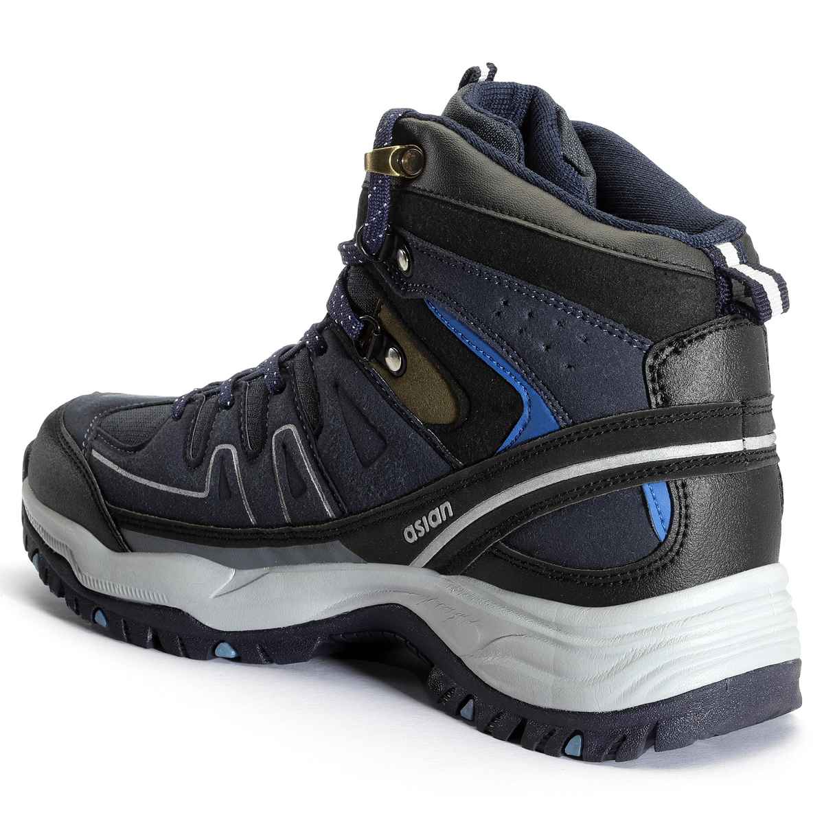 Asian Everest-22 Trekking Shoes For Men Navy | UK-10