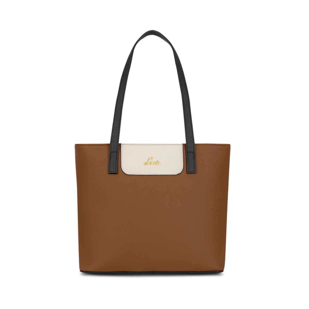 Lavie Women's Colourblock Jossie Tote Handbag | Tan