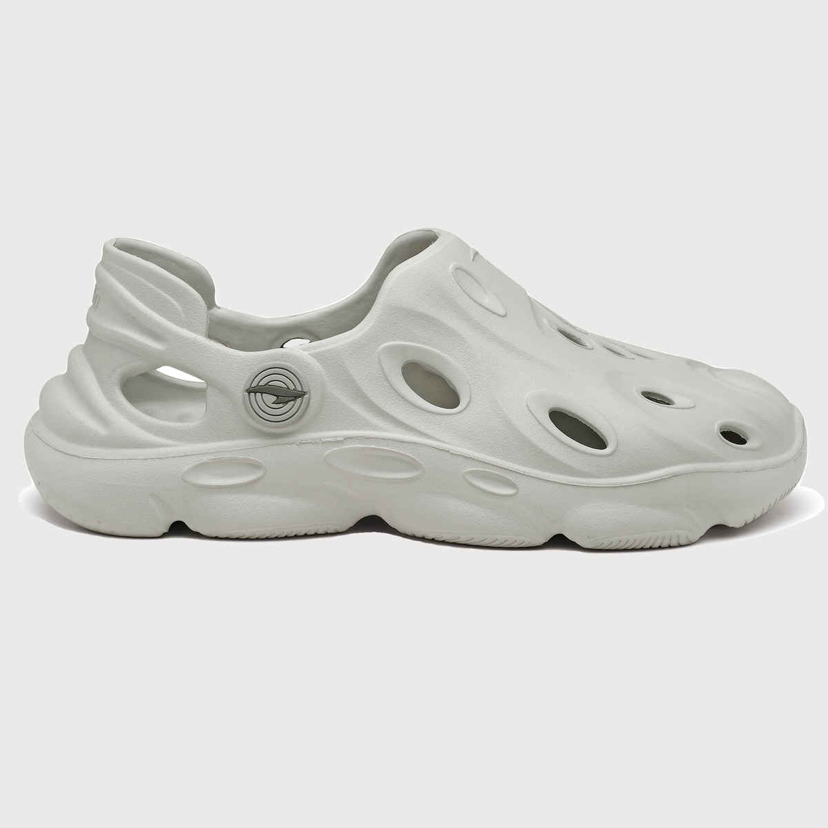 Asian Safari-02 Men Clogs Light Grey (Size-10)