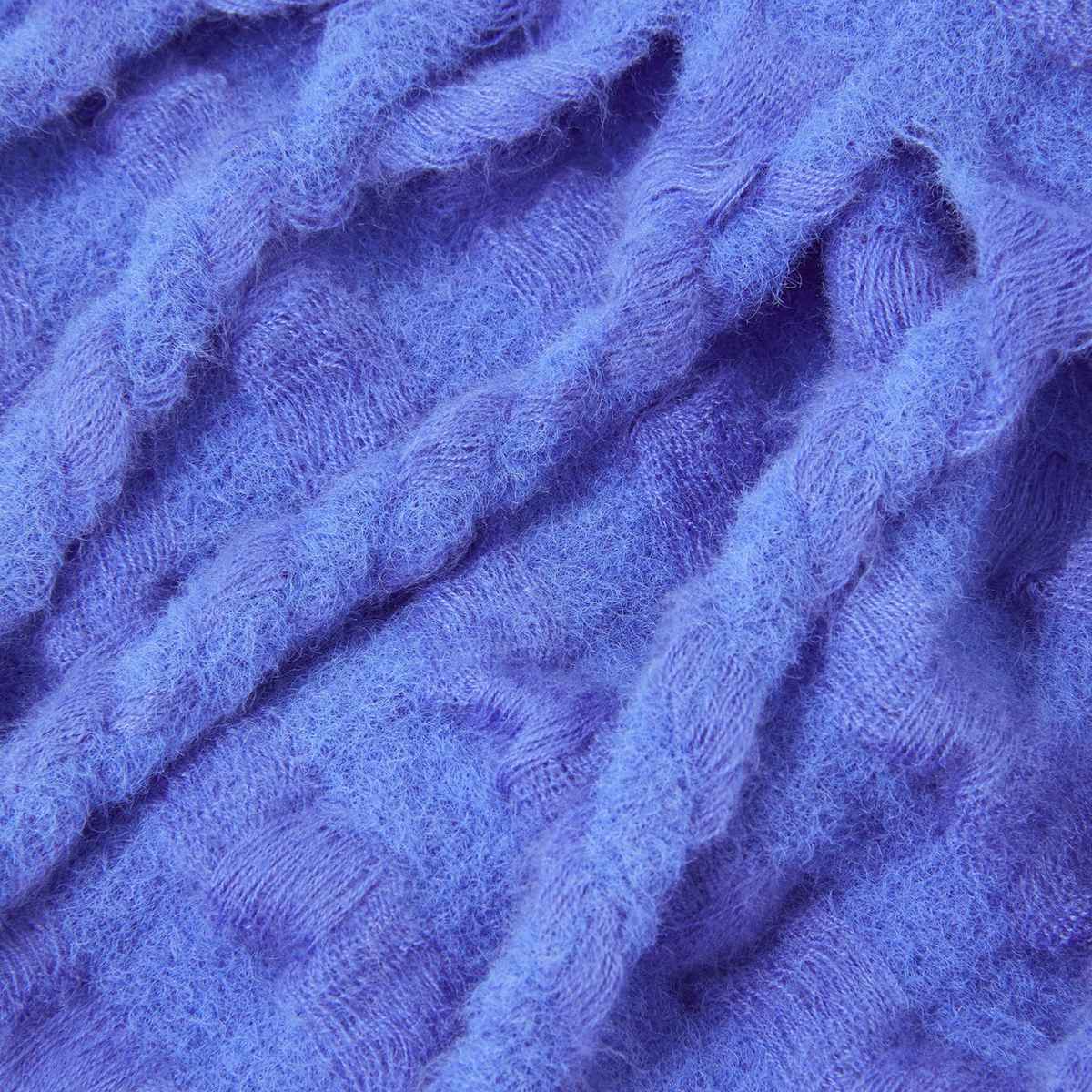 Accessorize London Women's Textured Blanket Scarf | Blue