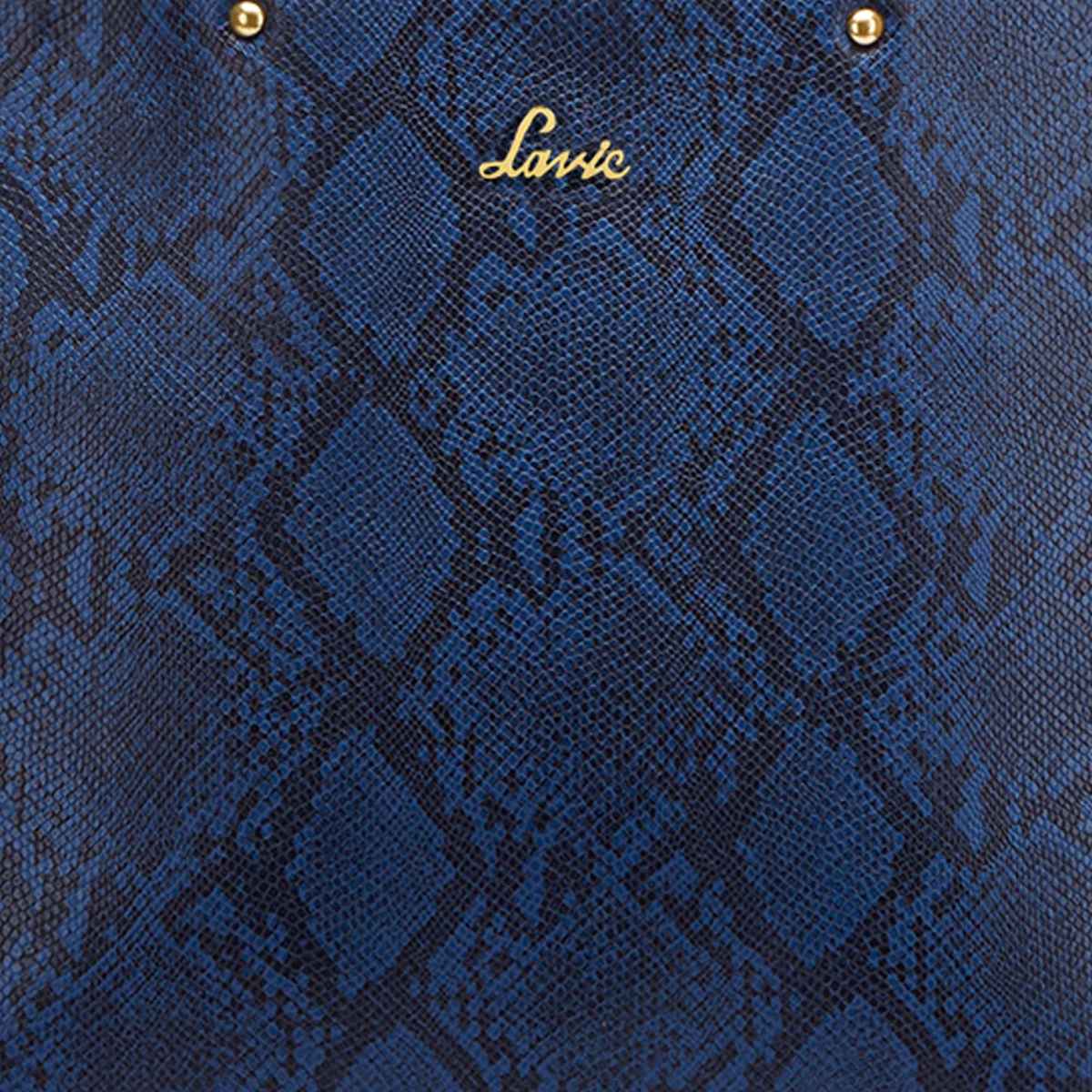 Lavie Women's Python Malgana Large Tote Handbag | Blue