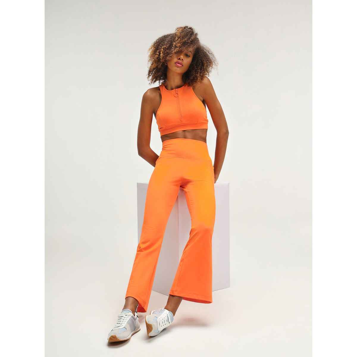 Cava Women's Sculpt Leggings | Cairo Orange - XS